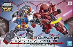 SDCS RX-78-2 & CHAR’S ZAKU II