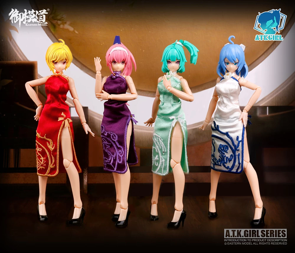 A.T.K GIRL : FOUR MYSTICAL BEASTS QIPAO ACCESSORIES SET 3 A.T.K GIRL : FOUR MYSTICAL BEASTS QIPAO ACCESSORIES SET