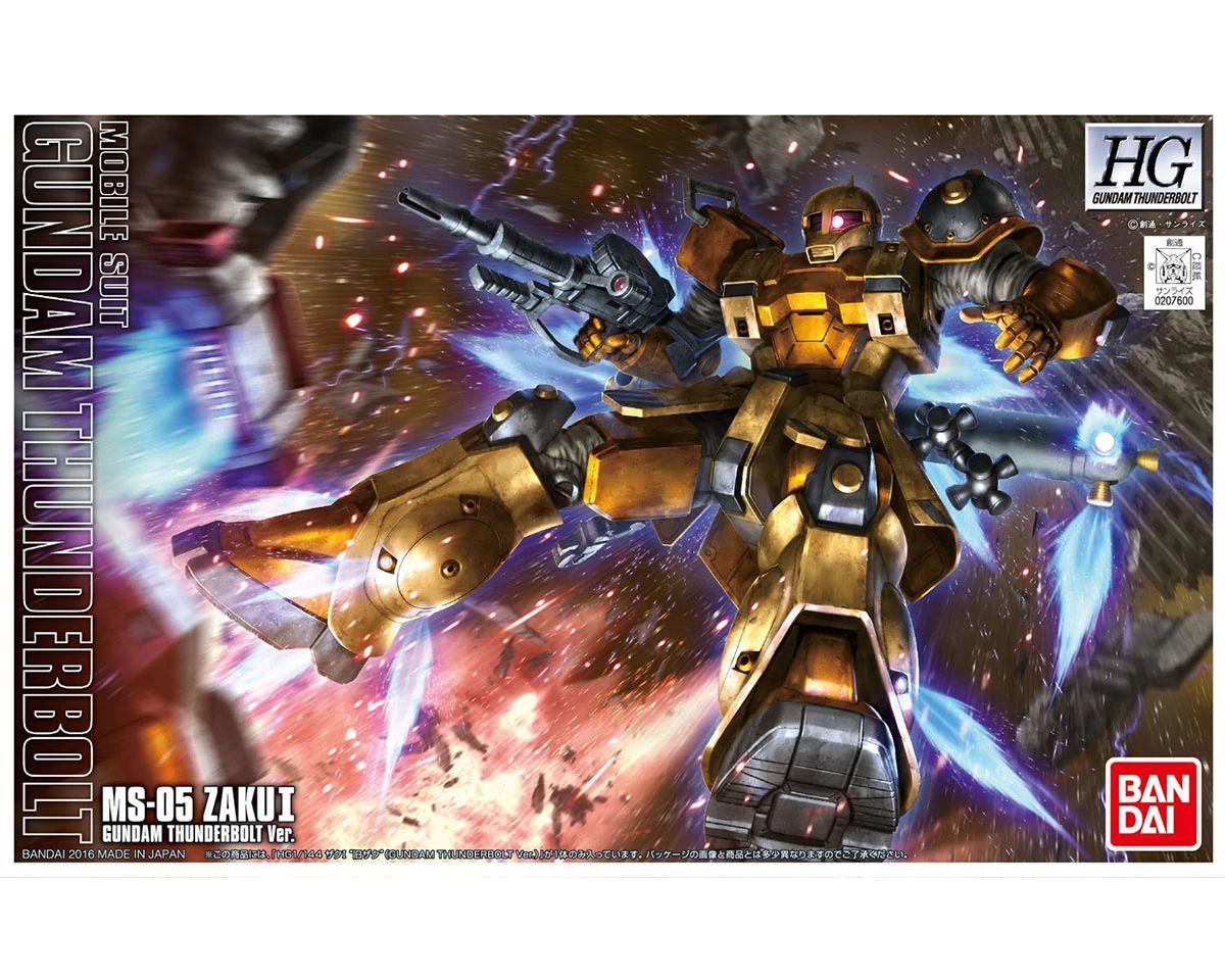 HGGTB 1/144 ZAKU I (GUNDAM THUNDERBOLT VER.) 3 HGGTB 1/144 ZAKU I (GUNDAM THUNDERBOLT VER.)