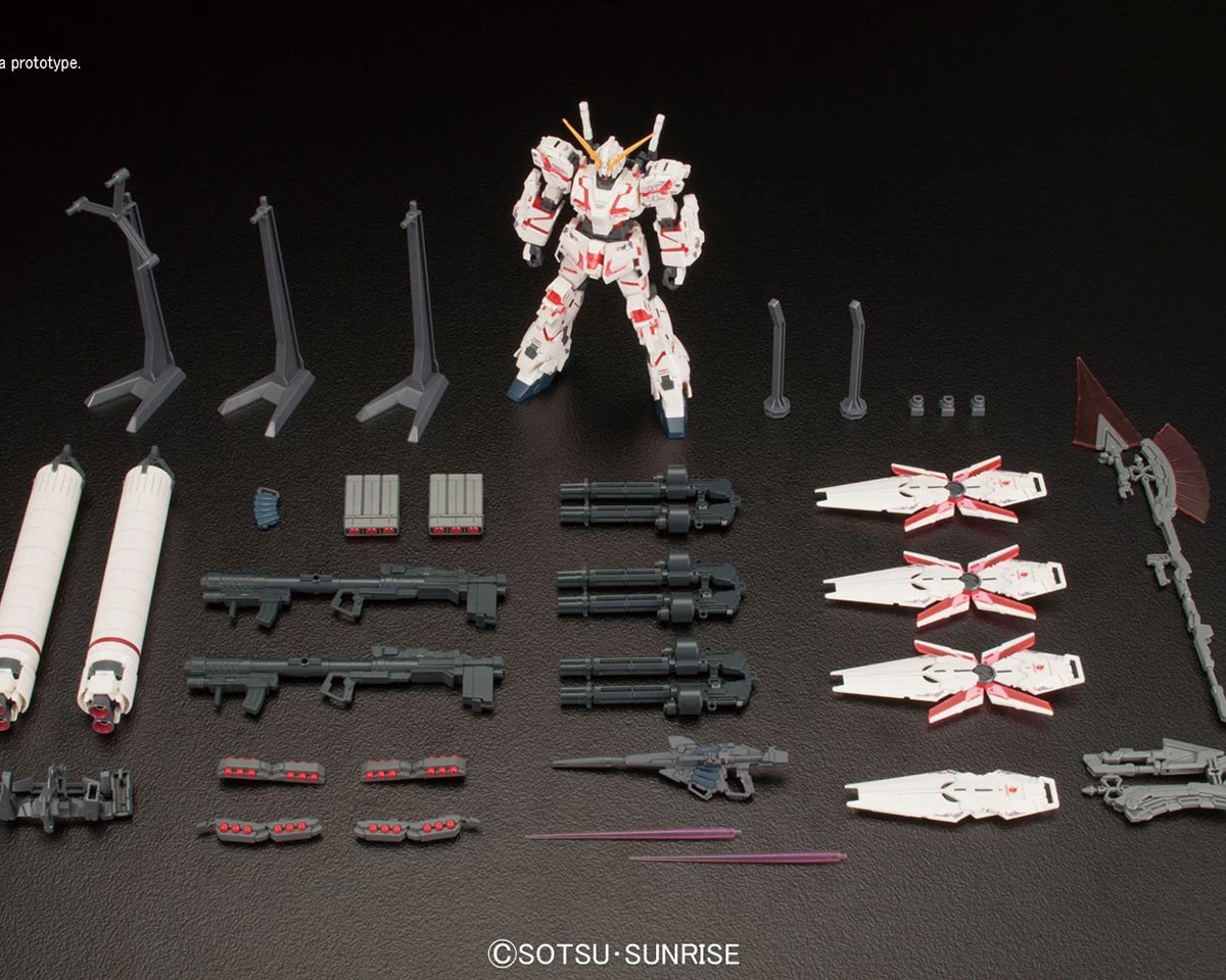 HGUC 1/144 FULL ARMOR UNICORN GUNDAM (DESTROY MODE / RED COLOR VER.) 6 HGUC 1/144 FULL ARMOR UNICORN GUNDAM (DESTROY MODE / RED COLOR VER.) – Image 4