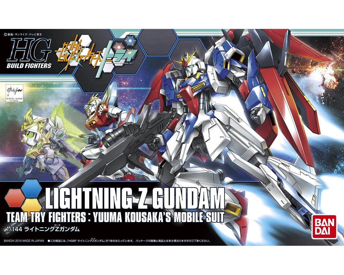 HGBF 1/144 LIGHTNING Z GUNDAM 3 HGBF 1/144 LIGHTNING Z GUNDAM