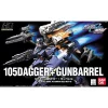 HG 1/144 105DAGGER + GUNBARREL -GUNDAM EN LIGNE HG 105DAGGER GUNBARREL box art