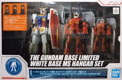 1/144 WHITE BASE MS HANGAR SET (of 3) – THE GUNDAM BASE LIMITED