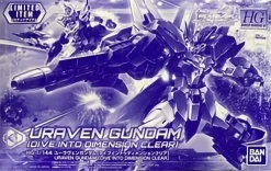 HG 1/144 URAVEN GUNDAM DIVE INTO DIMENSION CLEAR PFF-X7II/U7