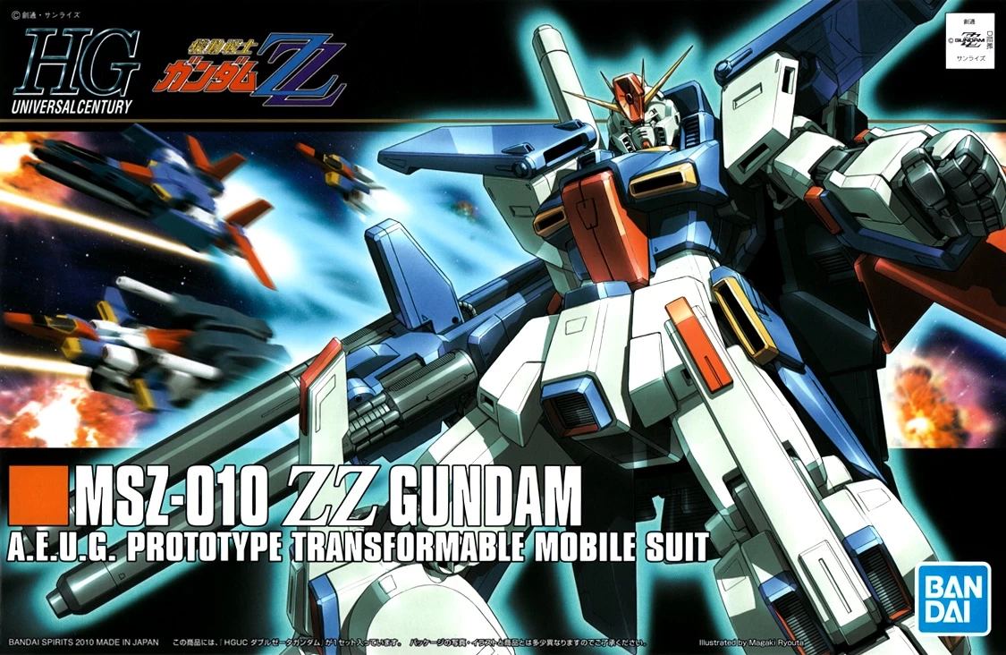 HGUC 1/144 MSZ-010 ZZ GUNDAM 3 HGUC 1/144 MSZ-010 ZZ GUNDAM