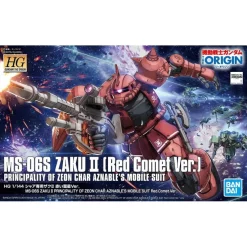 HGGTO 1/144 ZAKU II MS-06S RED COMET VER.