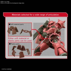 HGUC 1/144 MS-06S Char’s Zaku II [40TH LIMITED] -GUNDAM EN LIGNE hg ms06s zaku2 o3