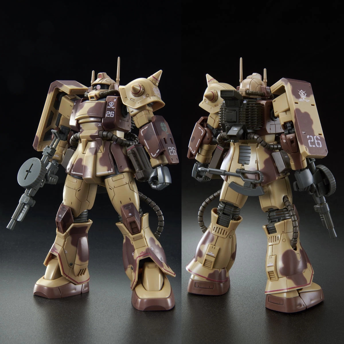 HG 1/144 Zaku Desert Type (Double Antenna Specification) 4 HG 1/144 Zaku Desert Type (Double Antenna Specification) – Image 2