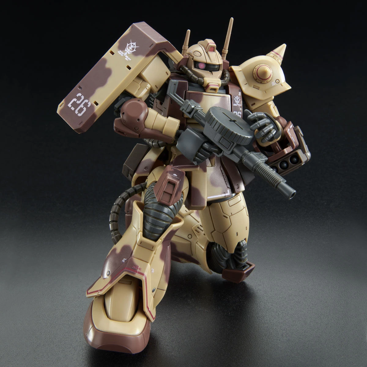 HG 1/144 Zaku Desert Type (Double Antenna Specification) 8 HG 1/144 Zaku Desert Type (Double Antenna Specification) – Image 6