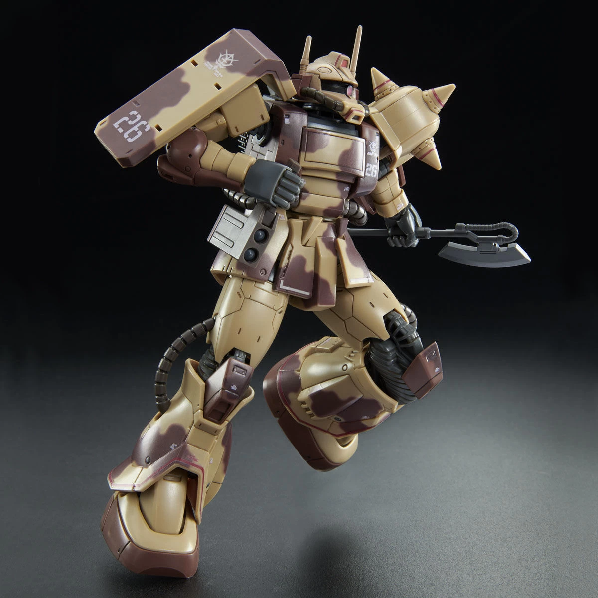 HG 1/144 Zaku Desert Type (Double Antenna Specification) 6 HG 1/144 Zaku Desert Type (Double Antenna Specification) – Image 4