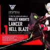 MEGAMI DEVICE : KNIGHT LANCER HELL BLAZE MK -GUNDAM EN LIGNE kp528 bullet knights lancer hell blaze boxart
