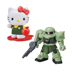 SD GUNDAM CROSS SILHOUETTE HELLO KITTY / MS-06S ZAKU II -GUNDAM EN LIGNE sdgcs hello kitty zaku2 o